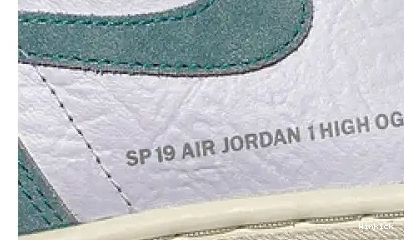 AIR AIR - HIGH JORDAN 1 'TURBO RETRO JORDAN GREEN' 555088-311 - OG 0525